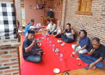 Silaturahmi Insan Pers di Saung Jurnalis detikPerkara: Menyatukan Langkah, Meneguhkan Kepedulian kepada Anak Yatim