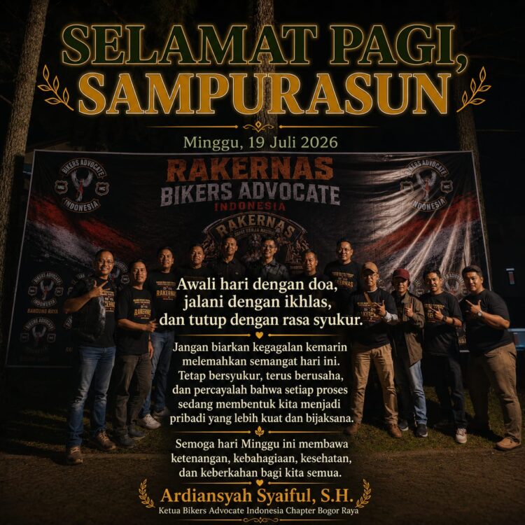 Rakernas II Bikers Advocate Indonesia Digelar, Perkuat Soliditas dan Program Kerja Organisasi