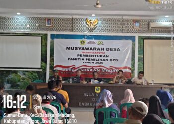 Ardiansyah Syaiful Dipercaya Pimpin Panitia Hari Jadi Desa Babakan Madang dan HUT Ke-81 RI