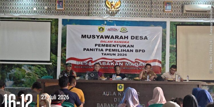 Ardiansyah Syaiful Dipercaya Pimpin Panitia Hari Jadi Desa Babakan Madang dan HUT Ke-81 RI