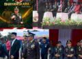 Dandim 1802/Sorong Hadiri Puncak Hari Bhayangkara Ke-80, Sinergi TNI-Polri Kian Kokoh Jaga Papua Barat Daya