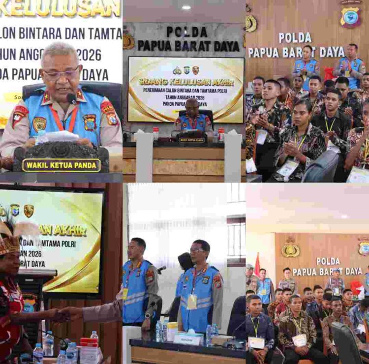 Sidang Kelulusan Akhir Penerimaan Bintara dan Tamtama Polri 2026 Panda PBD, 51 Peserta Dinyatakan Lulus