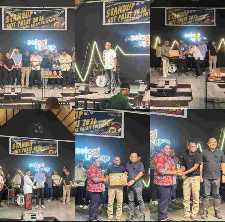 Rayakan HUT Bhayangkara Ke-80, Satgaswil Papua Barat dan Komika Sorong Ajak Gen Z Lawan Radikalisme