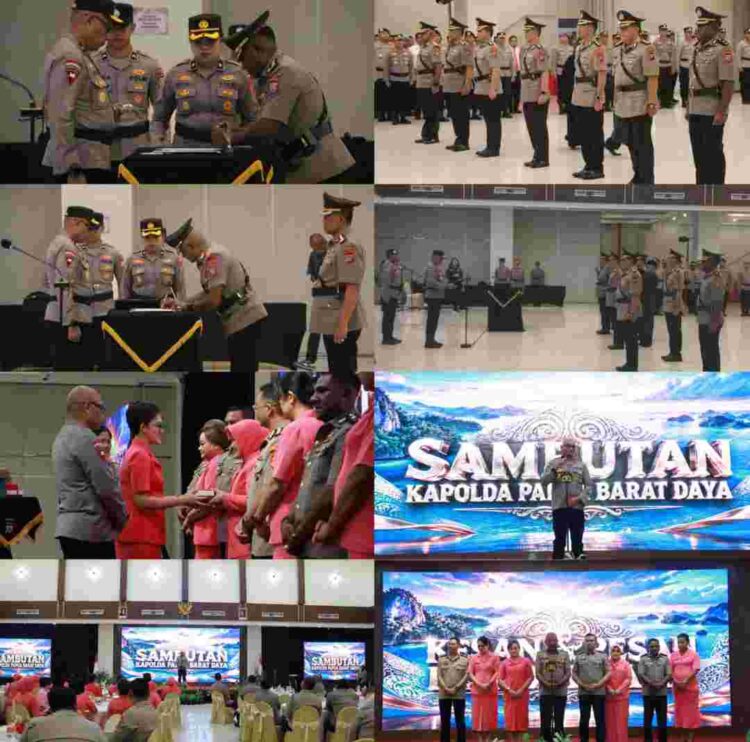 Sertijab Pejabat Utama Polda PBD Dilanjutkan Ramah Tamah, Perkuat Soliditas Organisasi