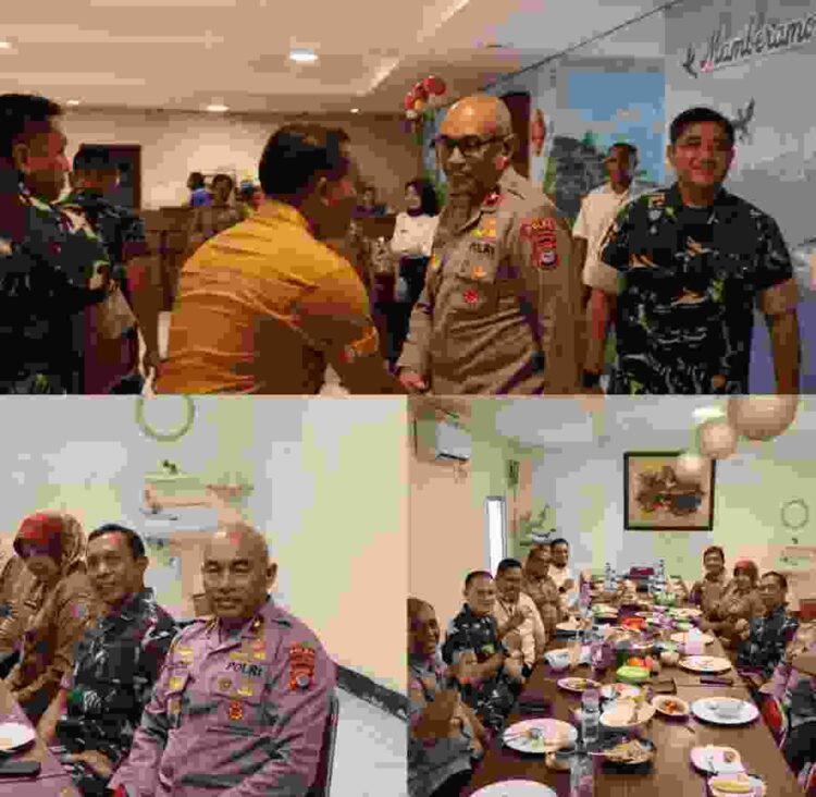 Pangdam XVIII/Kasuari Gelar Silaturahmi Bersama Kapolda PBD dan Unsur Forkopimda