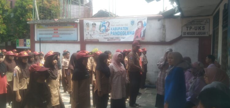 SDN 1 Labuan Siapkan Anak Didik Raih Prestasi dalam Semarak HUT ke-81 RI di Kecamatan Labuan