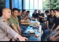 JJOS Ngobrol Santai dan Ngopi Bareng, Kapolres Pelabuhan Tanjung Priok Pererat Silaturahmi dengan Jurnalis