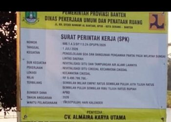 Situ Cikedal Direvitalisasi Rp9,7 Miliar, GOW-BANTEN Apresiasi Pemprov Banten dan Dorong Proyek Berkualitas