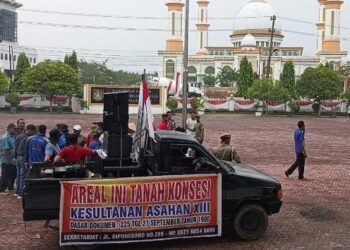 18 Kelompok Tani Datangi Kantor Bupati Asahan, Pertanyakan Eks HGU PT BSP dan Tuntut Plasma 20 Persen