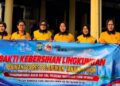 Semarak HUT Polwan ke-78, Polwan Polres Pelabuhan Tanjung Priok Gelar Bakti Kebersihan dan Anjangsana Purnawirawan