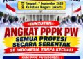 Forum PPPK PW Pandeglang Bersama PPPK Se-Indonesia Perjuangkan Kepastian Status PPPK Penuh Waktu