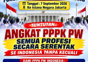 Forum PPPK PW Pandeglang Bersama PPPK Se-Indonesia Perjuangkan Kepastian Status PPPK Penuh Waktu