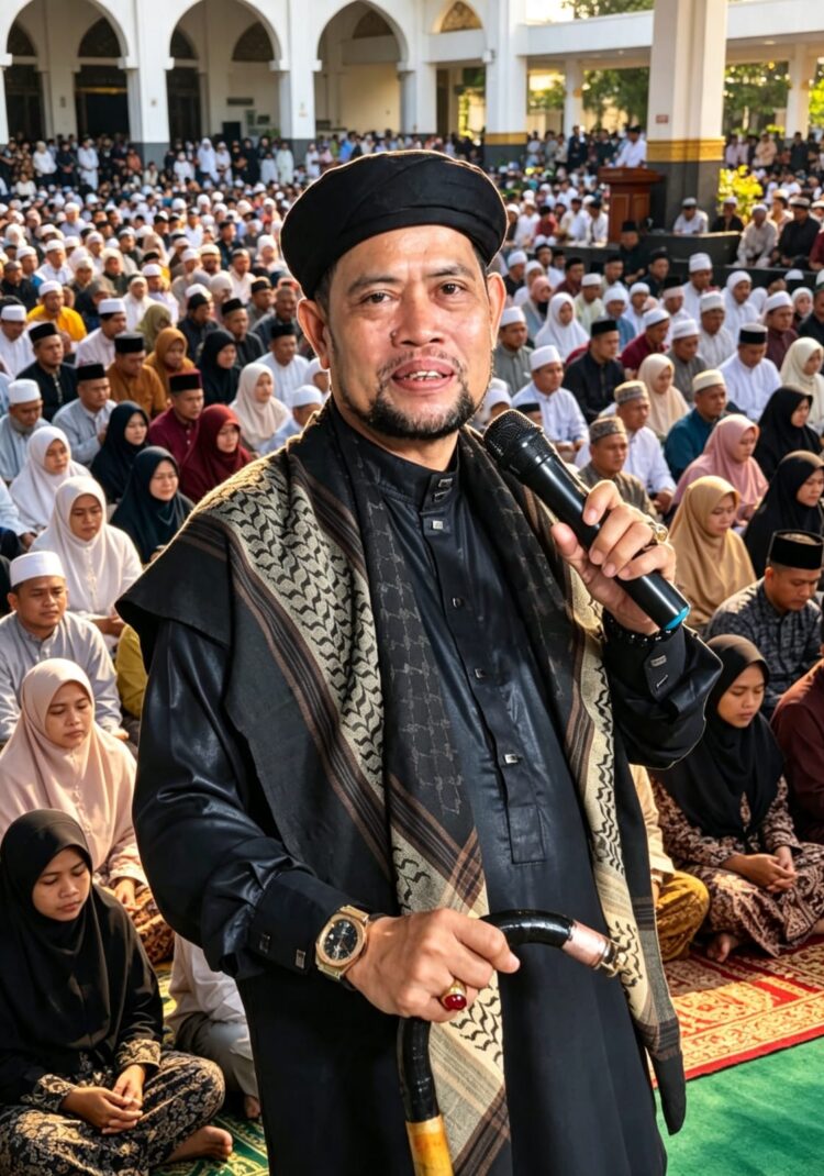 Gaya Ceramahnya Khas dan Merakyat, KH Ahmad Daroji Pukau Jamaah dalam Peringatan Maulid Nabi Muhammad SAW 2026