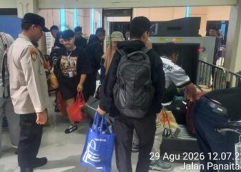 1.163 Penumpang Tujuan Surabaya Naik KM Tidar, Polres Tanjung Priok Perketat Pengamanan Embarkasi
