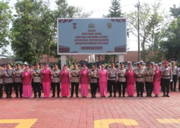 Kapolres Lebak Pimpin Sertijab Enam Pejabat, Tekankan Integritas dan Pelayanan Humanis