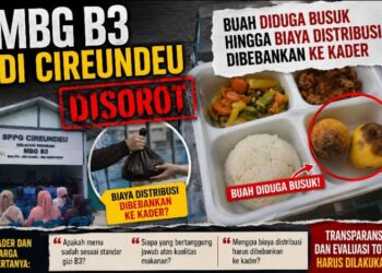 MBG B3 di Cireundeu Disorot: Buah Diduga Busuk hingga Biaya Distribusi Dibebankan ke Kader