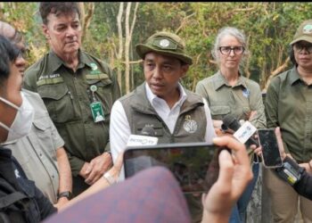 Cegah Karhutla Berdampak ke Satwa, Menhut Raja Antoni Perkuat Gerak Cepat Rescue