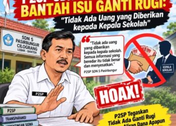 P2SP SDN 5 Pasirbungur Bantah Isu Ganti Rugi: “Tidak Ada Uang yang Diberikan kepada Kepala Sekolah”