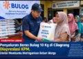 Penyaluran Beras Bulog 10 Kg di Cilograng Diapresiasi KPM, Dinilai Membantu Meringankan Beban Warga