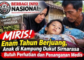 Miris! Enam Tahun Berjuang, Anak di Kampung Dukut Sirnarasa Butuh Perhatian dan Penanganan Medis