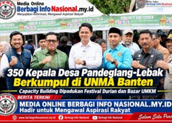 350 Kepala Desa Pandeglang-Lebak Berkumpul di UNMA Banten, Capacity Building Dipadukan Festival Durian dan Bazar UMKM