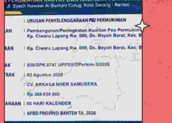 Paving Blok PSU Jalan Lingkungan Desa Bayah Barat Diduga Tidak Memenuhi Spesifikasi K-300: Aspirasi Anggota Dewan Banten