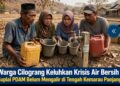 Warga Cilograng Keluhkan Krisis Air Bersih, Suplai PDAM Belum Mengalir di Tengah Kemarau Panjang