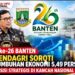HUT ke-26 Banten, Kemendagri Soroti Pertumbuhan Ekonomi 5,49 Persen dan Posisi Strategis di Kancah Nasional