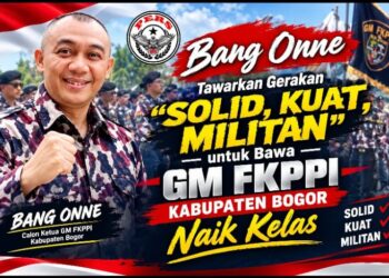 Bang Onne Tawarkan Gerakan “Solid, Kuat, Militan” untuk Bawa GM FKPPI Kabupaten Bogor Naik Kelas