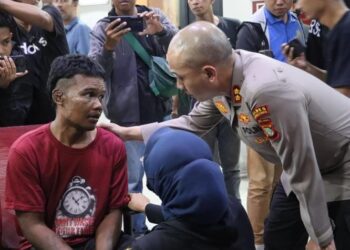 Polres Pelabuhan Tanjung Priok Pulangkan, 4 ABK Korban Penganiayaan KM Maulana, Tangis Keluarga Pecah